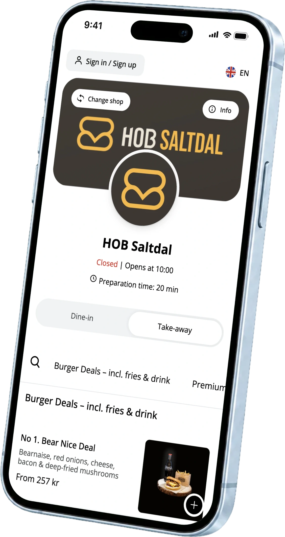 The House of Burger Saltdal online shop