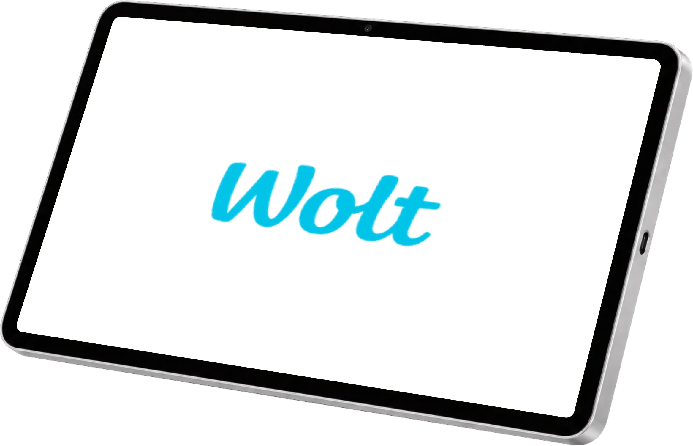 A separate iPad for Wolt